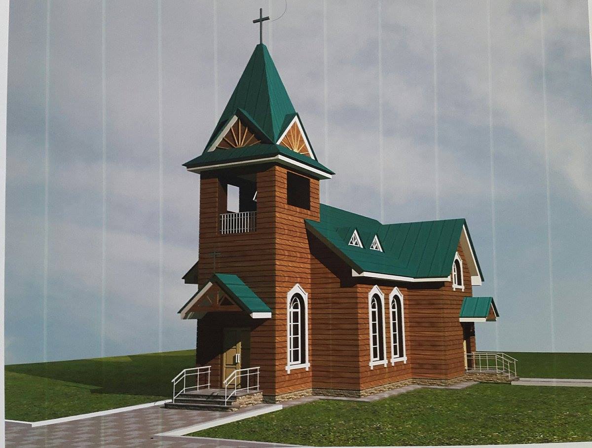 Wizualizacja nowego kościoła w&nbsp;syberyjskim Białymstoku /www.belostok-catholic.ru/