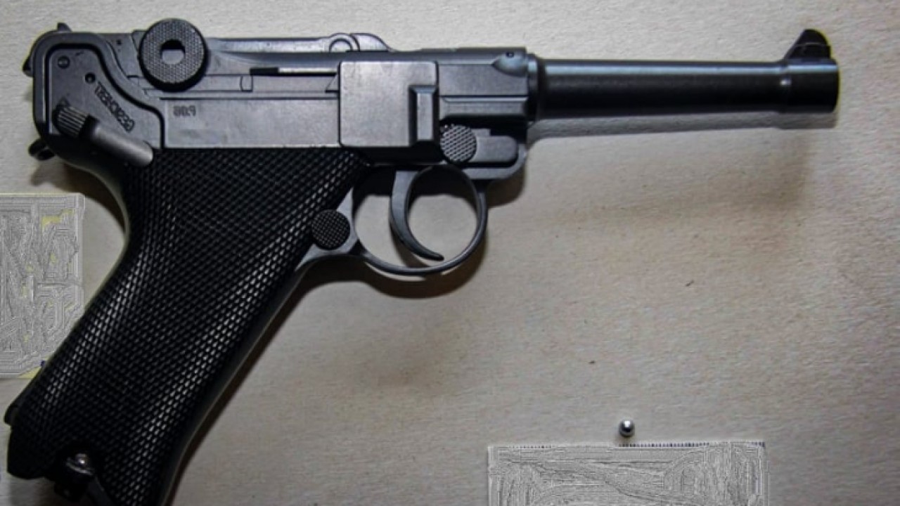 Broń, z której postrzelono 59-latka /foto. KWP w Białystok/