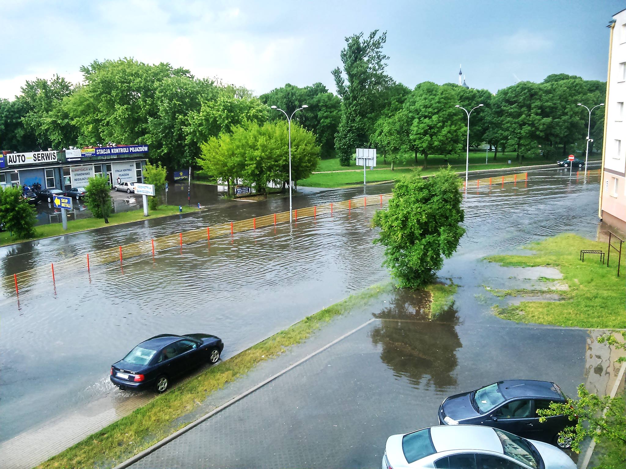 Ulica Wierzbowa (zdjęcie nadesłane przez&nbsp;naszego czytelnika)