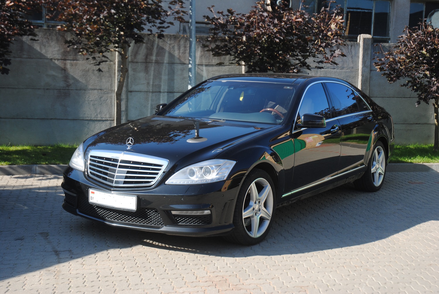 Mercedes użyty do&nbsp;przestępstwa /fot. POSG/
