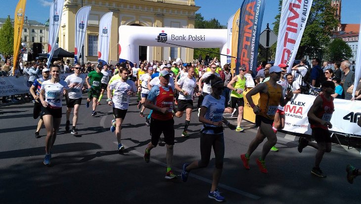 Start Półmaratonu w&nbsp;2017 roku /fot. archiwum Bia24/