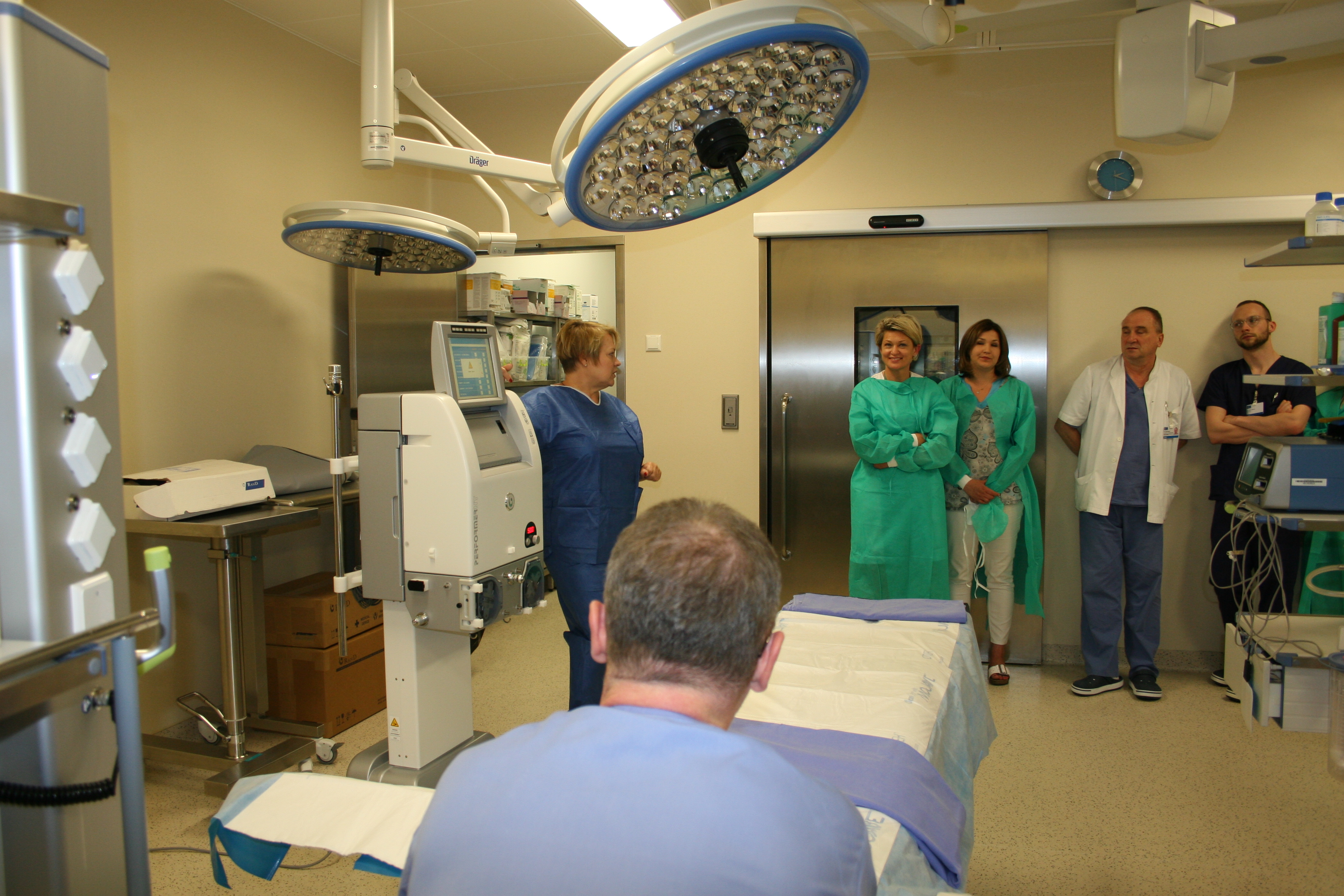 Lekarze z&nbsp;Uniwersyteckiego Centrum Onkologii USK uczą się nowej metody leczenia raka jajnika /fot. mat. prasowe USK/