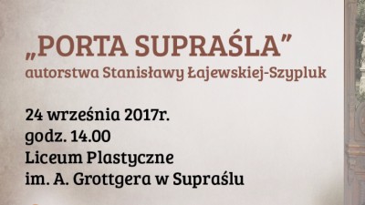 Promocja książki Porta Supraśla