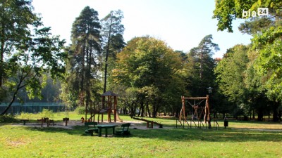Pierwszy wodny plac zabaw w&nbsp;białostockim parku