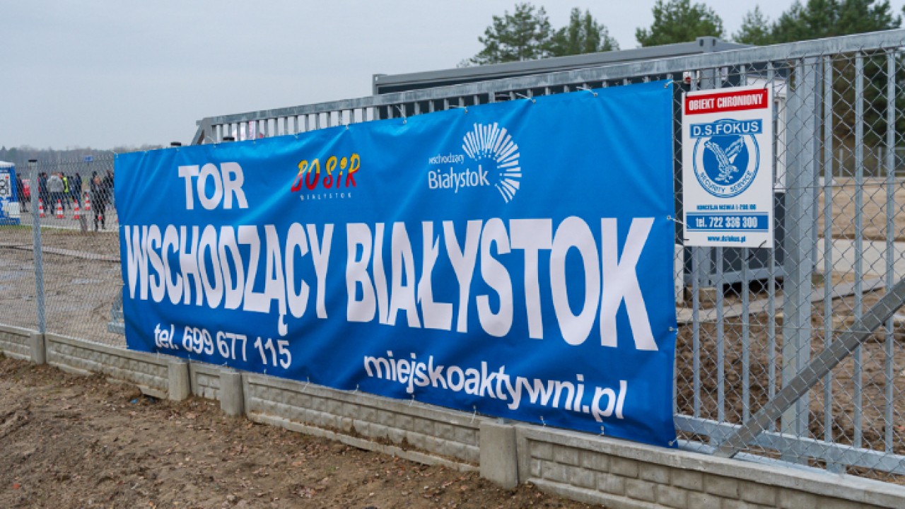 VIDEO. Tor Wschodzący Białystok otwarty