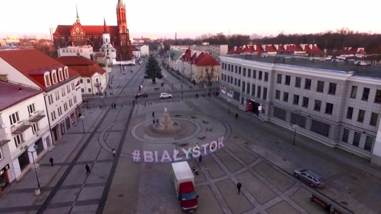 VIDEO. #BIAŁYSTOK powstaje na&nbsp;Rynku Kościuszki