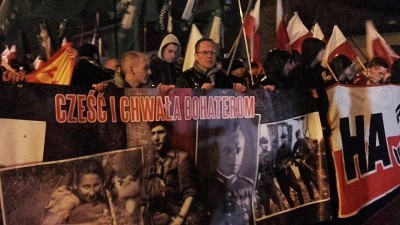 Marsz Pamięci Żołnierzy Wyklętych - manifestacja w&nbsp;Hajnówce