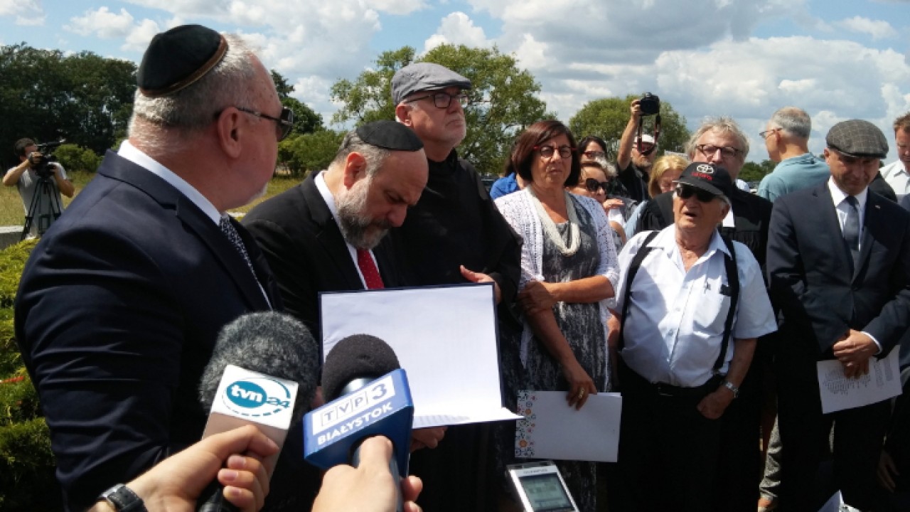 Uroczystości w Jedwabnem 2018 /fot. H. Korzenny/