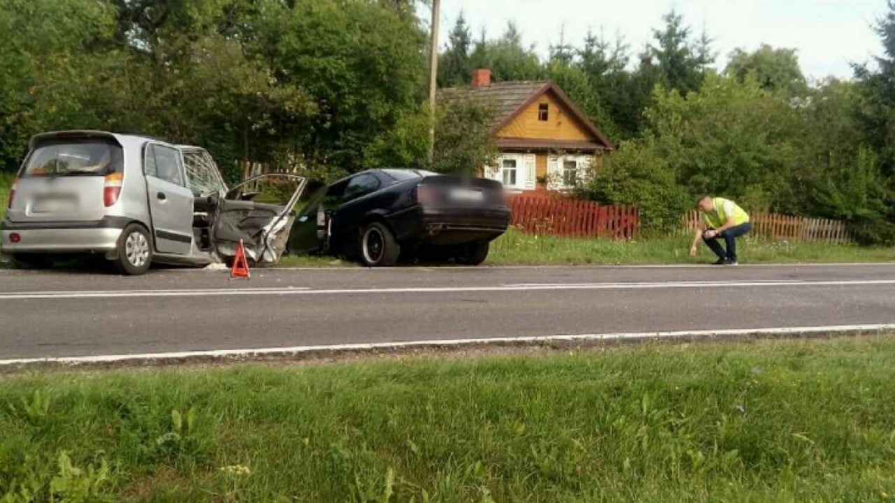 Miejsce wypadku /fot. Podlaska policja/