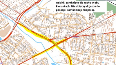 Utrudnienia drogowe w&nbsp;rejonie skrzyżowania ulic: Nowowarszawskiej i&nbsp;Ciołkowskiego