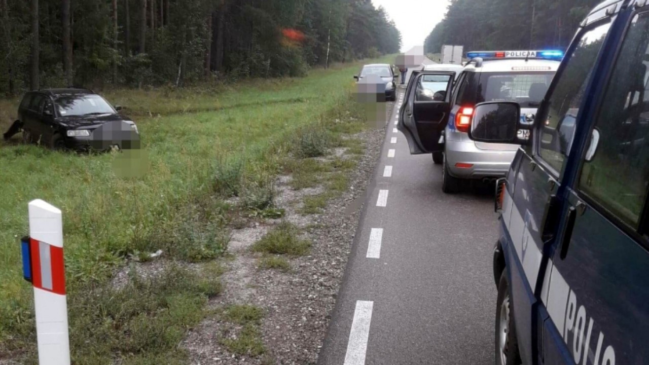 Miejsce wypadku /fot. Podlaska policja/