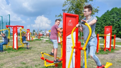 Ul. Sybiraków. Kolejny białostocki street workout