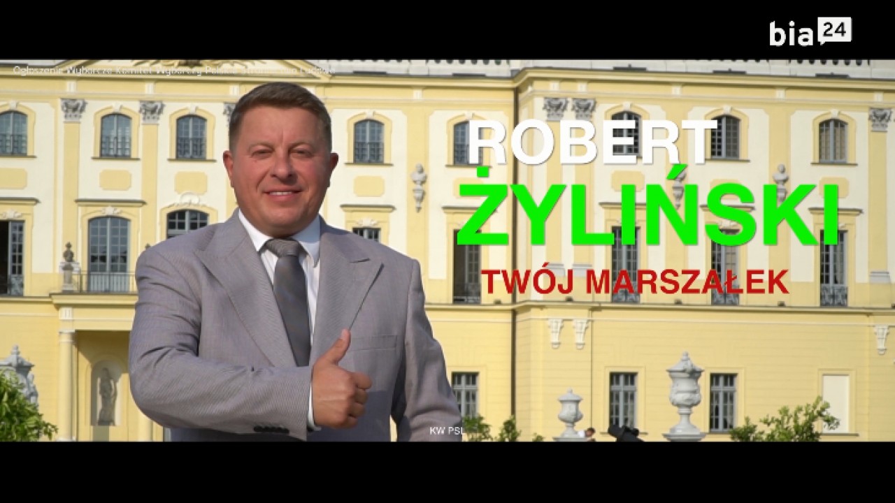 OGŁOSZENIE WYBORCZE 
Robert Żyliński, KW Polskie Stronnictwo Ludowe