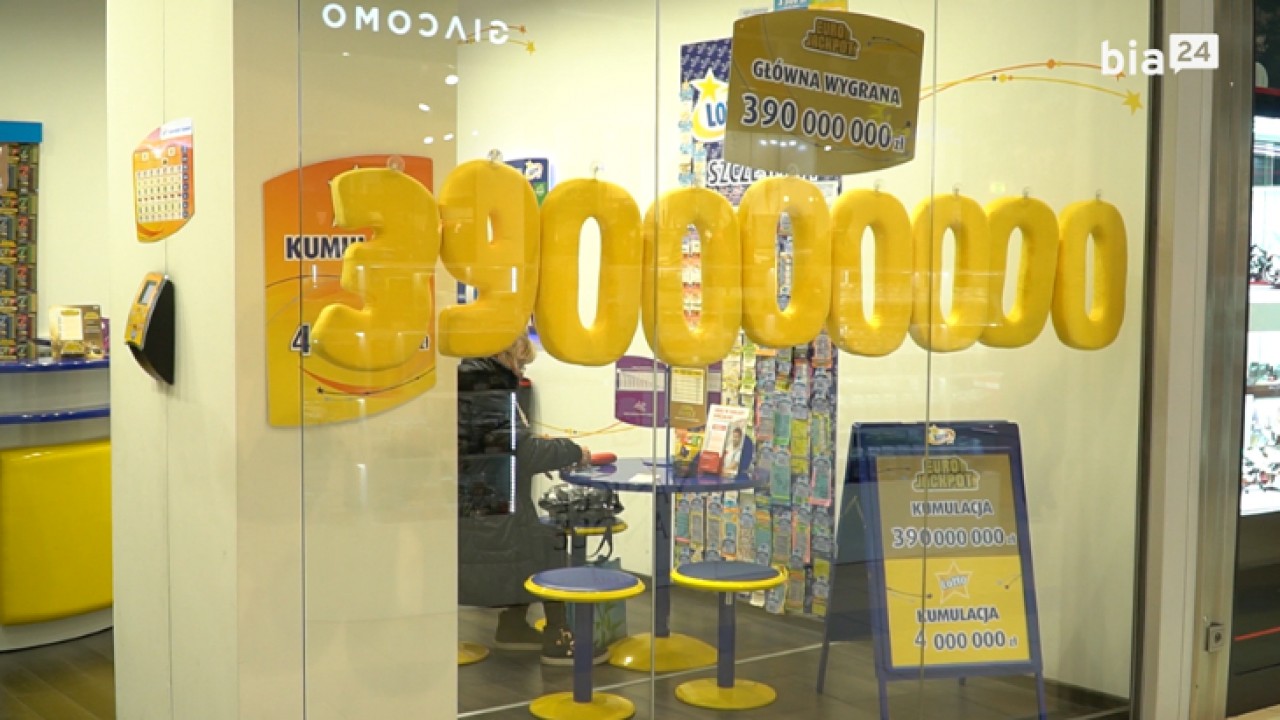 VIDEO. 390 mln zł do&nbsp;wygrania w&nbsp;Eurojackpot