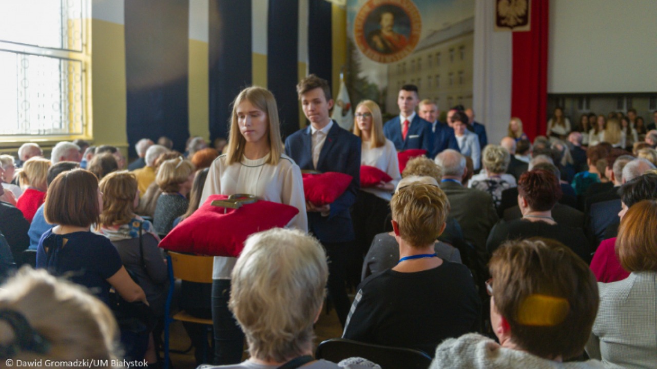 Jubileusz 70-lecia V LO /fot. Dawid Gromadzki-UM Białystok/