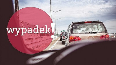 Zablokowana krajowa ósemka Białystok - Augustów