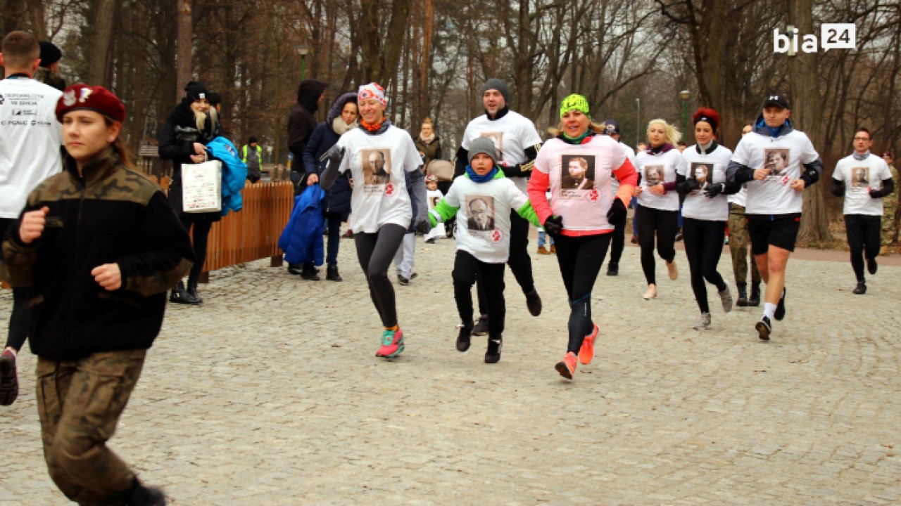 Biegły całe rodziny /fot. H. Korzenny/