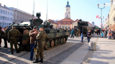 Niedziela z&nbsp;pokazem uzbrojenia wojskowego