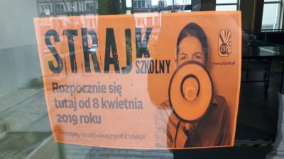 Jedenasty dzień strajku. W&nbsp;Białymstoku protestuje 41 proc. nauczycieli