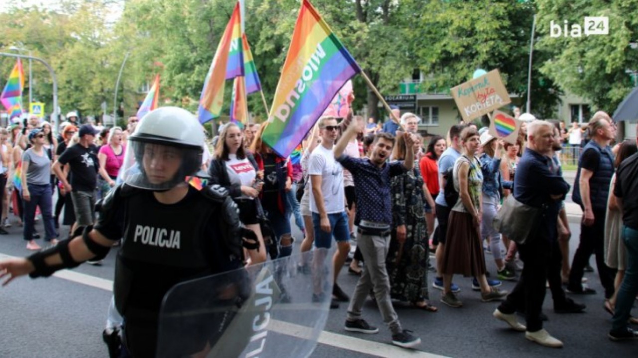 Uczestnicy sobotniego Marszu Równości w Białymstoku /fot. archiwum Bia24/