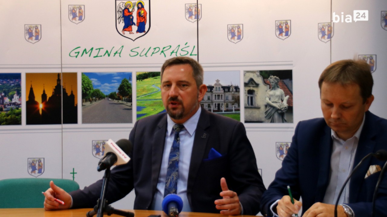 Burmistrz Supraśla apeluje do mieszkańców o cierpliwość i zgłaszanie propozycji nowych kursów /fot. H. Korzenny Bia24/