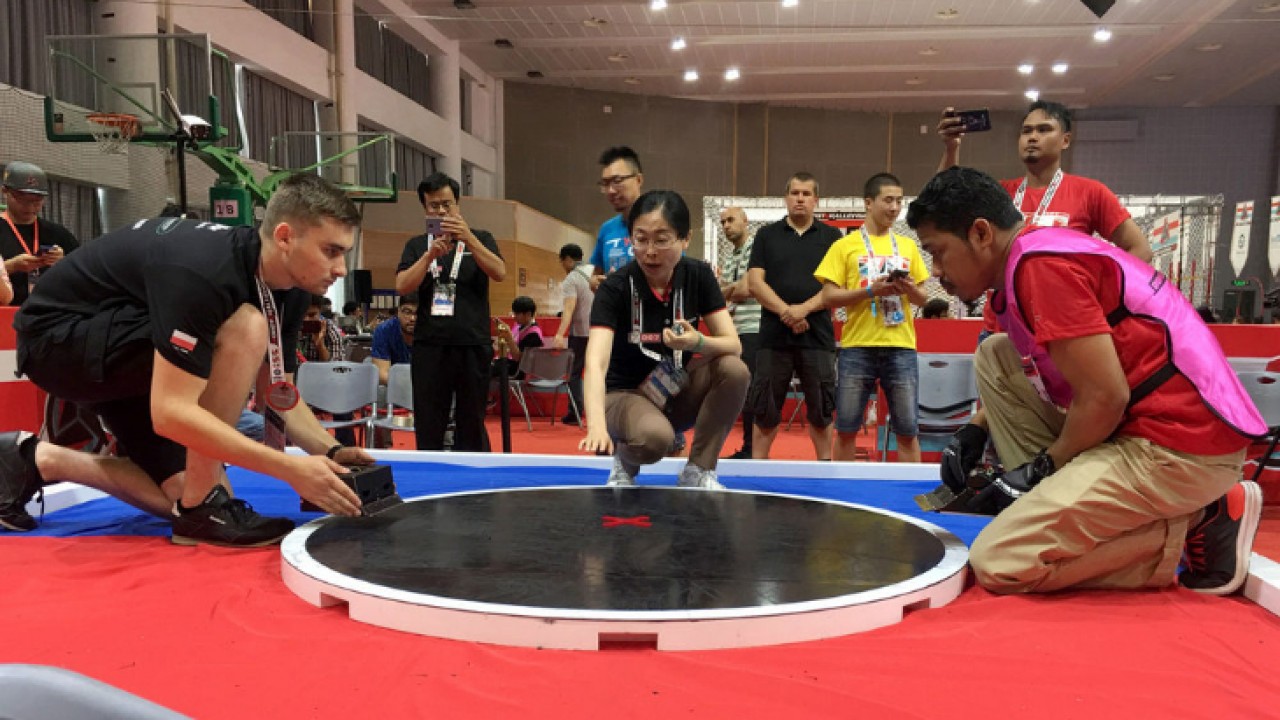 Zespół SumoMasters na zawodach w Chinach /fot. mat. pras. PB/