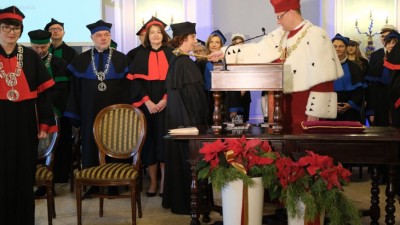 UMB uhonorował dr Genoveffę Franchini nadaniem tytułu Doctora Honoris Causa