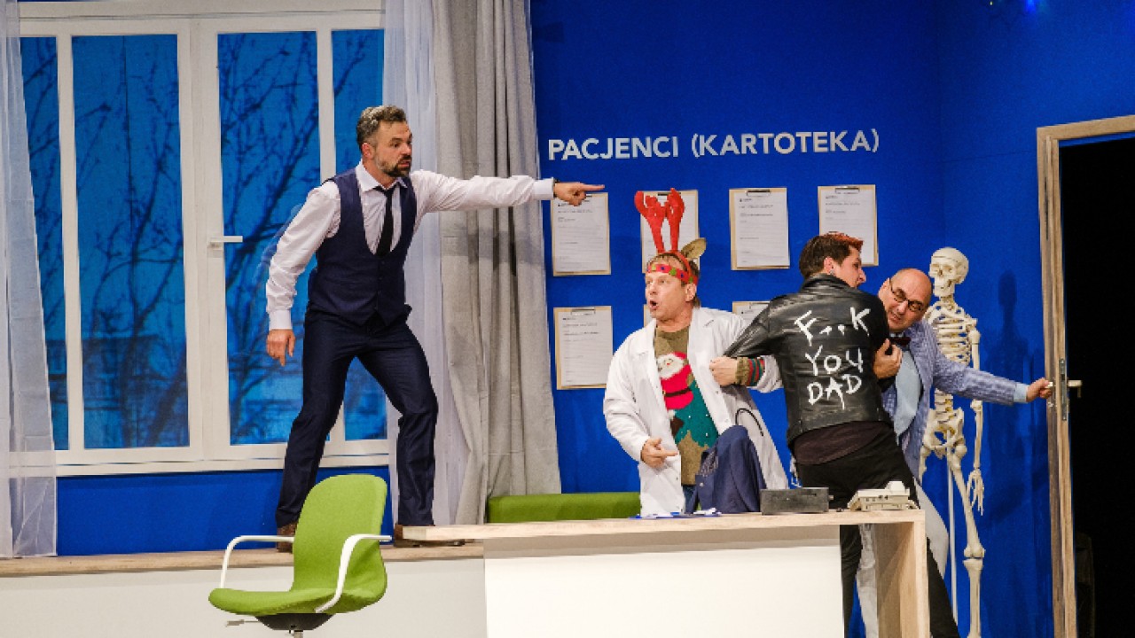 Scena ze spektaklu /fot. B. Warzecha Teatr Dramatyczny/ 