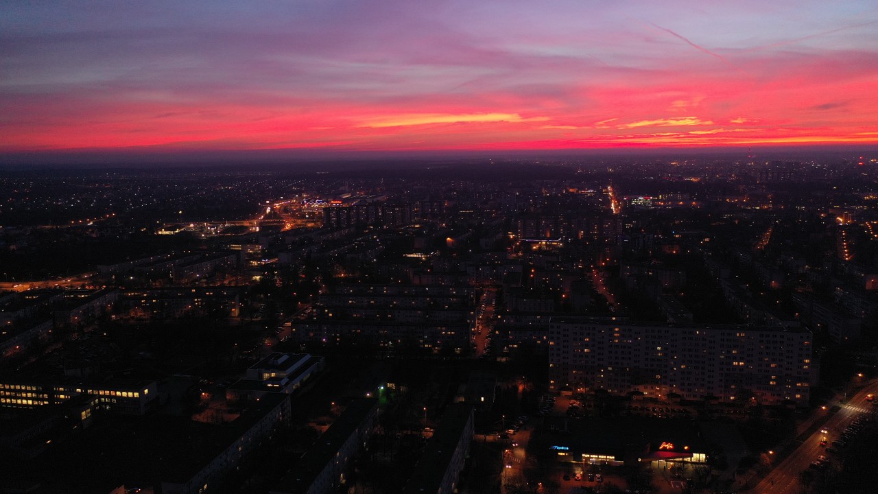 FOTO. Widzieliście dzisiejszy zachód słońca?