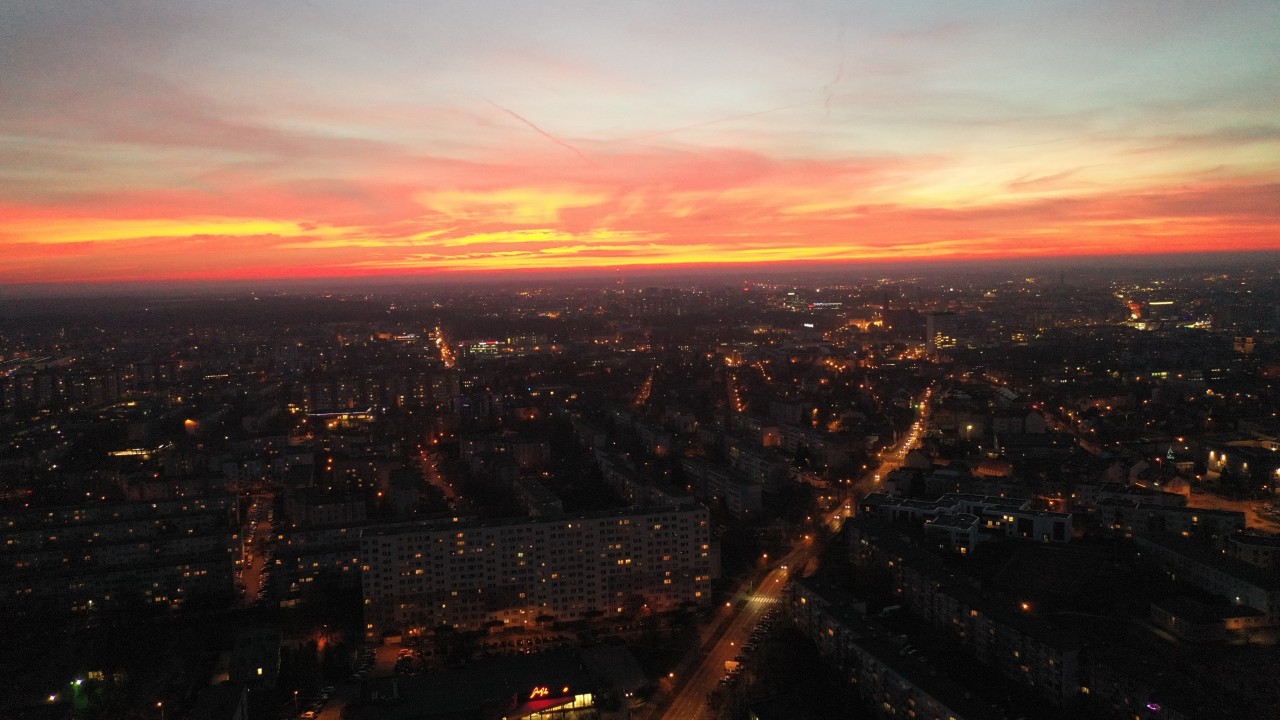 FOTO. Widzieliście dzisiejszy zachód słońca?