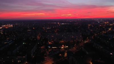 FOTO. Widzieliście dzisiejszy zachód słońca?