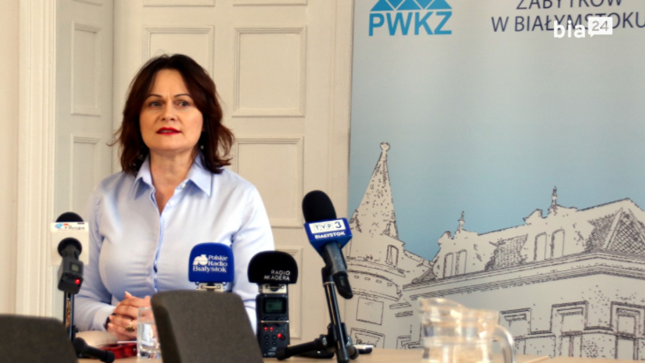 prof. Małgorzata Dajnowicz, wojewódzki konserwator zabytków /fot. H. Korzenny Bia24/
