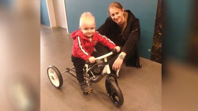 Nie tylko dla gwiazd. Adam Zdanowicz zrobił rower dla niepełnosprawnego chłopca