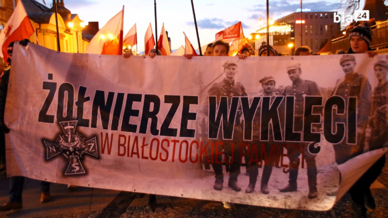 Białostocki Marsz Pamięci Żołnierzy Wyklętych /fot. H. Korzenny Bia24/