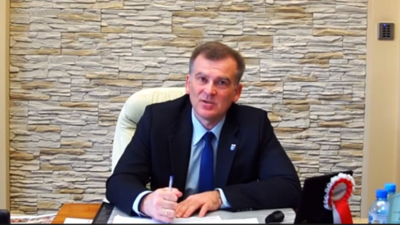 Marek Nazarko, burmistrz Michałowa deklaruje pomoc przedsiębiorcom