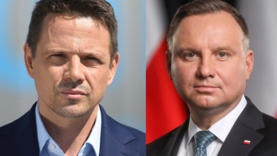 Rafał Trzaskowski i&nbsp;Andrzej Duda. Będzie druga tura wyborów