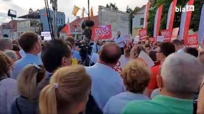 Prezydent Andrzej Duda z&nbsp;wyborczą wizytą w&nbsp;Podlaskiem