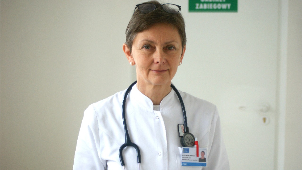 Na zdjęciu prof. Joanna Zajkowska /foto. Medyk Białostocki/