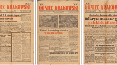 72 numery "Gońca Krakowskiego" w&nbsp;zbiorach Muzeum Pamięci Sybiru