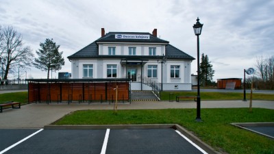 Dworzec kolejowy Siemiatycze otwarty po&nbsp;przebudowie