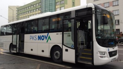 Autobus PKS Nova z&nbsp;godzinnym opóźnieniem