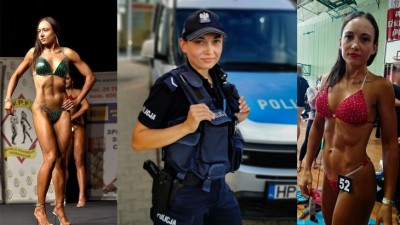 Ta policjantka chce być Miss Bikini Fitness