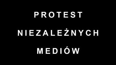 Protestują niezależne media w&nbsp;całej Polsce