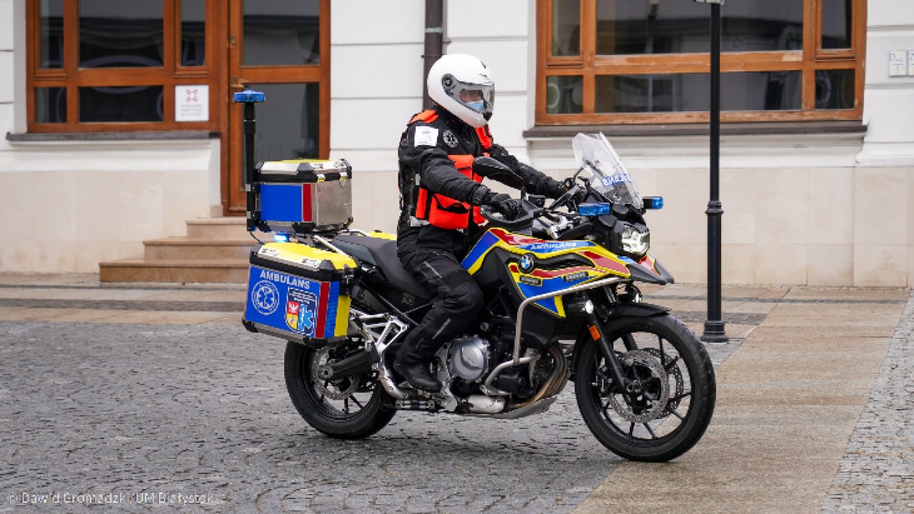 Dzięki Budżetowi Obywatelskiemu kupiona została m.in. motokaretka (fot. biaystok.pl)