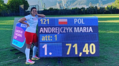 Rekord Polski Mari Andrejczyk w&nbsp;rzucie oszczepem. To trzeci wynik na&nbsp;świecie