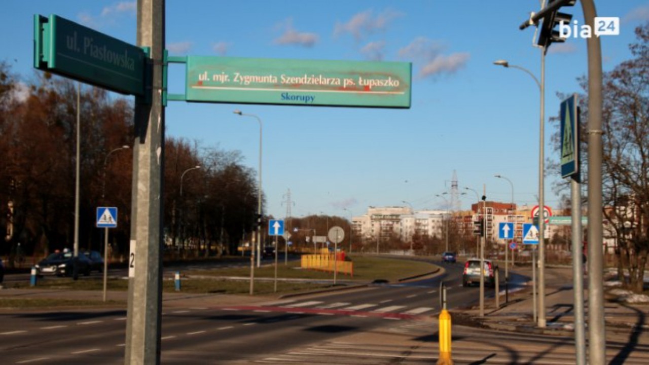 Ulica mjr. Zygmunta Szendzielarza ps. Łupaszko /fot. archwum Bia24/