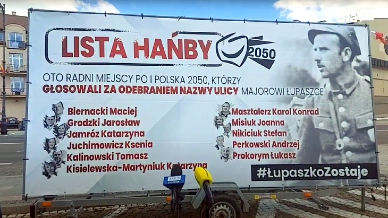 VIDEO. Poseł piętnuje radnych za&nbsp;głosowanie w&nbsp;sprawie ulicy Łupaszki