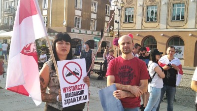 Protest Białorusinów w&nbsp;Białymstoku. Już dziś przejdą ulicami miasta