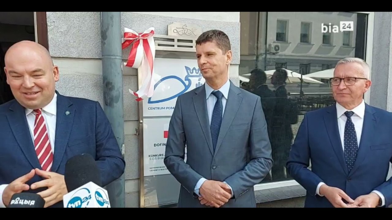 VIDEO. SOS Białorusi - centrum pomocy w&nbsp;Białymstoku