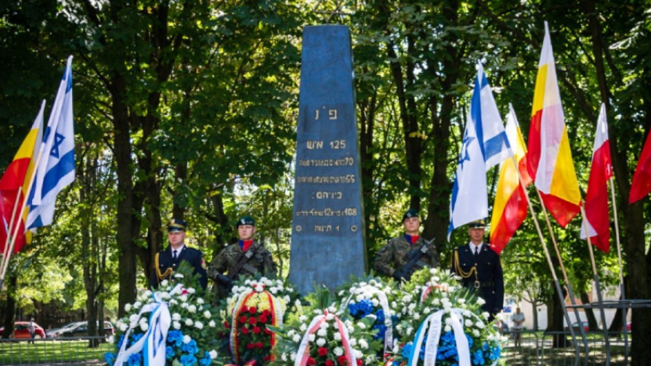 Pomnik Bohaterów Getta w Białymstoku [fot. archiwum Bia24]